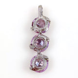 Nolan Miller Purple Crystal Pendant