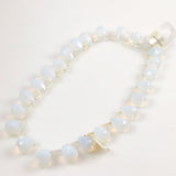 Opal Glass Briolettes Drops