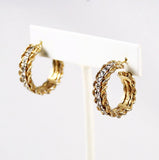 Panetta Elegant Rhinestone Earrings