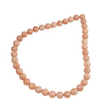 peach jade beads 10mm
