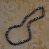 Purple Peacock Freshwater Pearl Beads