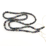 Peacock pearls round freshwater