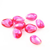 Pink Heart Lucite Beads