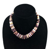 Purple Spiny Oyster Shell Heishe Beads