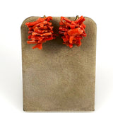 Red Branch Coral Earrings