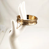 Sarah Coventry Gold Bangle Bracelet