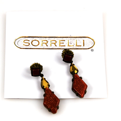 Sorrelli Goldstone Earrings New
