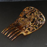 Vintage Spanish Tortoise Hair Comb Large