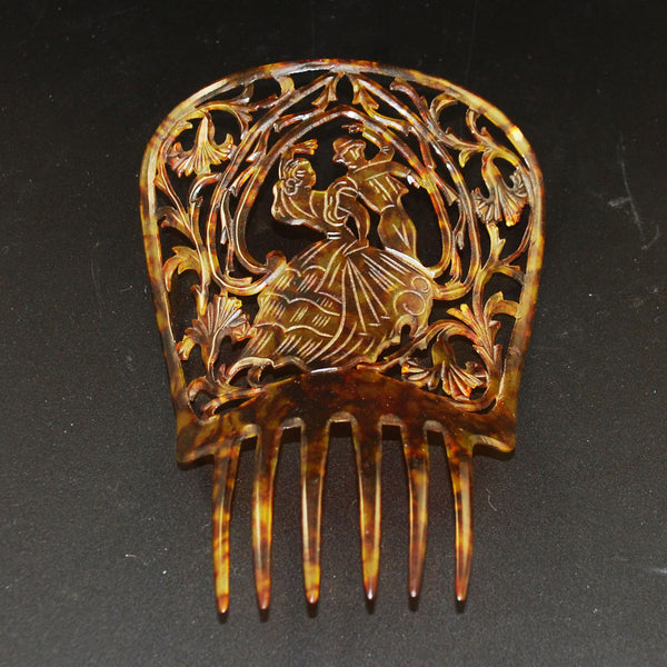 Vintage Spanish Tortoise Hair Comb Large – Estate Beads & Jewelry
