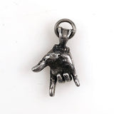 Sterling Sign Language Charm I Love You