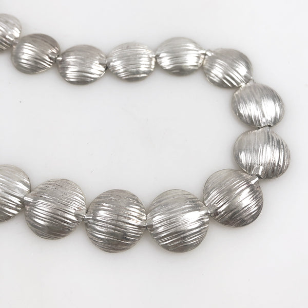 Handmade Sterling Silver Puffy Beads – Estate Beads & Jewelry