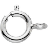 Sterling Spring Ring Clasps 6mm