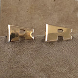 Swank R Initial Cuff Links
