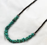 Turquoise Nugget & Heishe Necklace