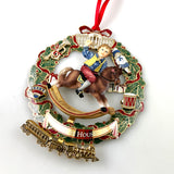 White House Christmas Ornament 2003 Boy on Rocking Horse