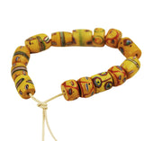 Antique Yellow African Trade Beads