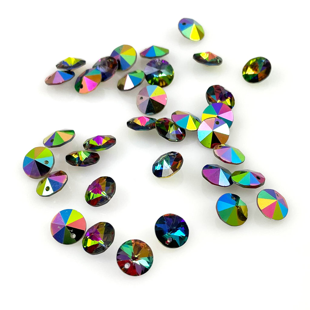 Swarovski Vitrail Med II Article 21 Beads Discontinued 12 pcs