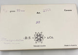 Swarovski 3701 Jet 16mm Margaritas Box