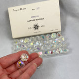 Swarovski 371 Crystal AB 14mm Beads
