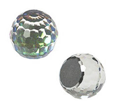 Swarovski 4861 Fireball Crystals in Comet Argent Light VZ 14mm