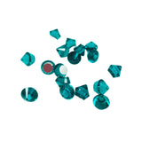 Swarovski 4866 8mm Crystals in Zircon Comet Argent Light Z Mint in Box