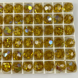 Swarovski Light Topaz AB Crystal Beads 5000 10mm