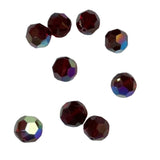 Swarovski Garnet AB 10mm Crystal Beads 5000