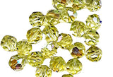 Swarovski jonquil AB crystals

