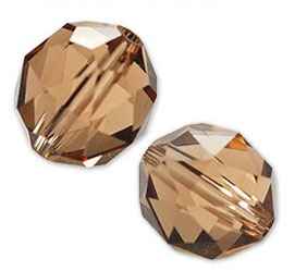 Swarovski Light Smoked Topaz 8mm Crystal Beads 5000 - 12