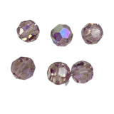 Swarovski Light Amethyst AB 10mm Crystal Beads 5000