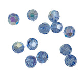 Swarovski Light Sapphire AB Crystal Beads 8mm 5000