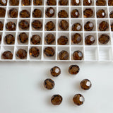 Swarovski Smoked Topaz Crystal Beads 5000
