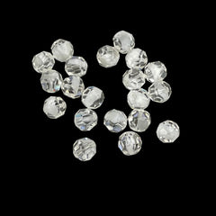 Swarovski Crystal White Givre 6mm Beads 5000