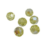 Swarovski 8mm Light Jonquil AB Yellow Crystal Beads 5000