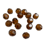 Swarovski Light Smoked Topaz 8mm Crystal Beads 5000 