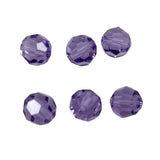 Swarovski Tanzanite 8mm Crystal Beads 5000