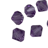 Swarovski 5301 Tanzanite Beads 8mm Crystals