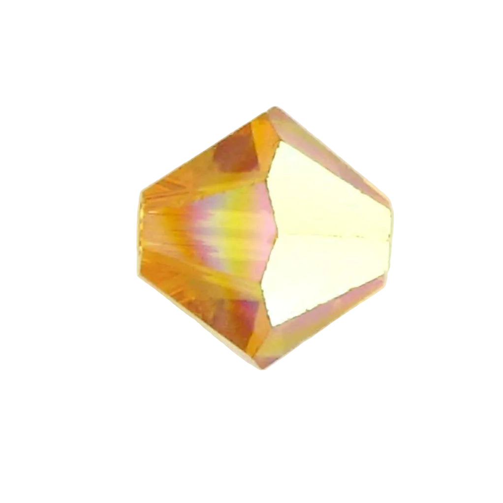 Swarovski 5301 Topaz AB Crystal Beads 3mm