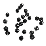 Swarovski 5309 crystal Cosmo Jet crystal beads 8mm Austrian 6 Vintage