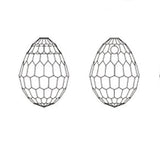Pair of Swarovski 6002 crystals