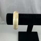 Bone Bangle Bracelet Chunky Vintage