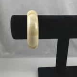 Bone Bangle Bracelet Chunky Vintage