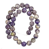Chariote Gemstone 12mm Round Beads