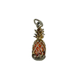 Crea Sterling Silver Pineapple Charm Pendant Vintage