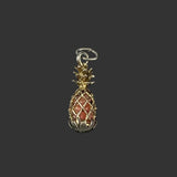 Crea Sterling Silver Pineapple Charm Pendant Vintage
