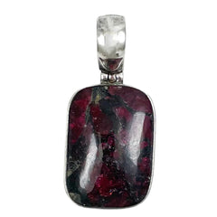 Eudialyte Gemstone Pendant Sterling Silver