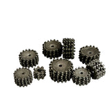 Antique Large Yemen Sterling Silver Granulated Beads