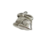 Sterling Silver Bunny Rabbit Vintage Pendant