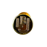 Tiffany LBJ Presidential Campaign Gold Sterling Pin 1964