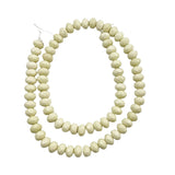 Lemon Chrysoprase (Citron) Rondelle Beads 